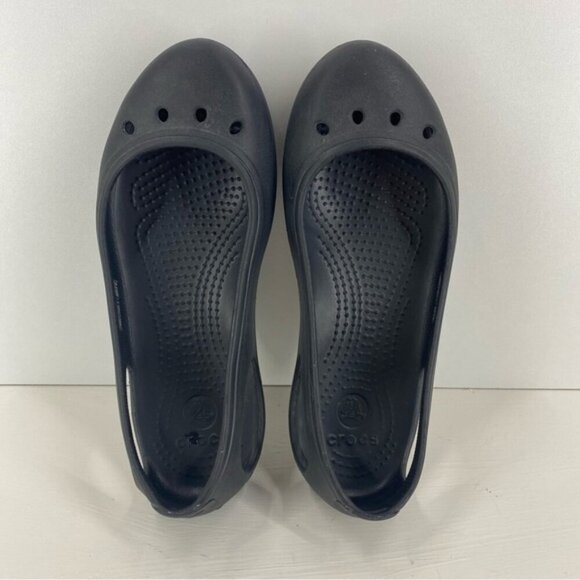 CROCS Kadee Ballet Flats in Black Women’s Size 5 - Picture 5 of 11